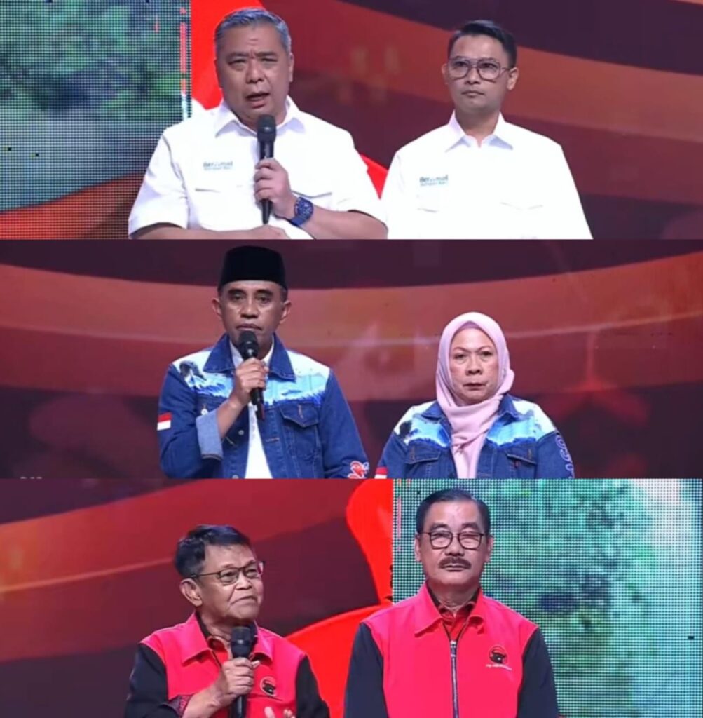 Tiga Pasangan Calon Gubernur Sulteng Tampil Debat Perdana di Jakarta