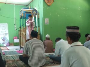 Hadianto Rasyid Jadi Khatib Salat Jumat di Masjid At Taqwa Uewentumbu Kawatuna