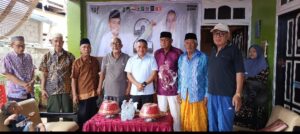 Warga Jalan Cempedak Beri Dukungan kepada Hadianto