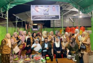 Hadianto-Imelda Bincang Santai Bersama Warga Jalan Labu