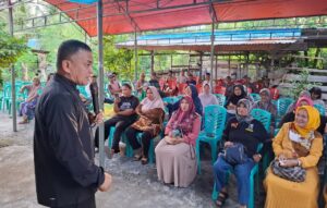 Kampanye di BTN Roviga, Hadianto Kenalkan Program Urban Acupuncture