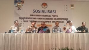 Kawal Jalannya Pemerintahan, Pemprov Sulteng Ajak Organisasi Profesi Terlibat