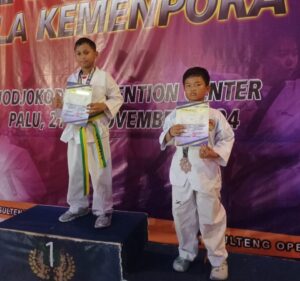 Tim Manakarra Borong Belasan Medali Kejuaraan Taekwondo Piala Kemenpora RI