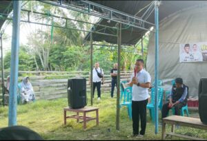 Kampanye di Kelurahan Taipa, Hadianto Berbagi Pencapaian Visi Misi