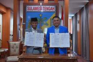 Rektor Untad – PemProv Sulteng Tandatangani MoU