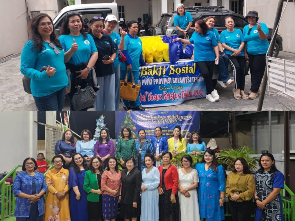 PWKI Sulteng Rayakan Natal, Gelar Baksos dan Ibadah
