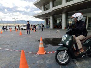 Dihadiri Ribuan Orang, Anugerah Perdana Launching New Honda Scoopy di Palu