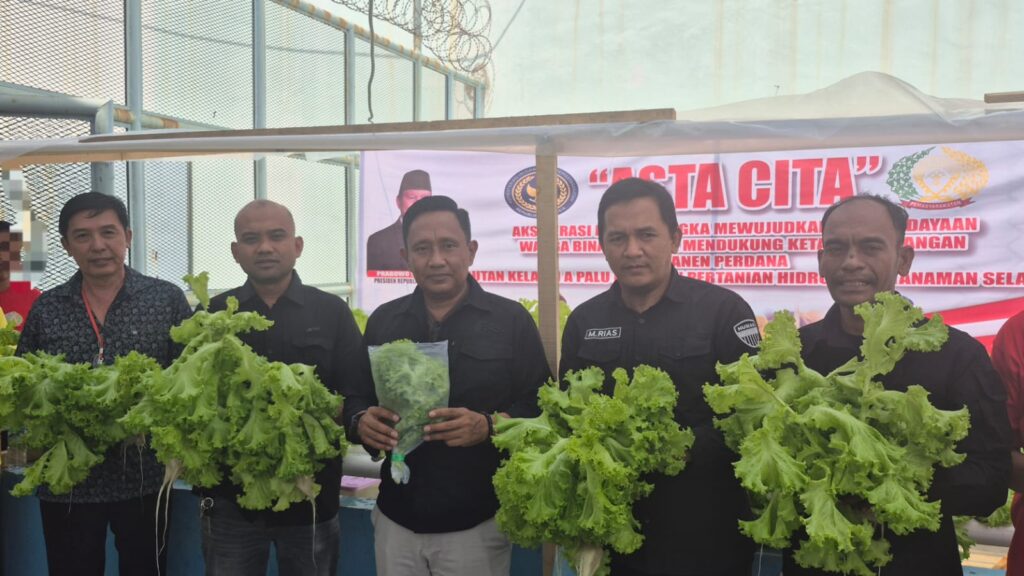 Rutan Palu Dukung Ketahanan Pangan Nasional