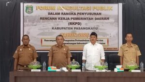 Sekda Pasangkayu Zain Mahmoed Buka Forum Konsultasi Publik RKPD