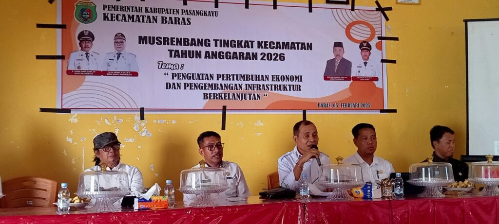 Pemkab Pasangkayu Laksanakan Musrenbang di Kecamatan Baras