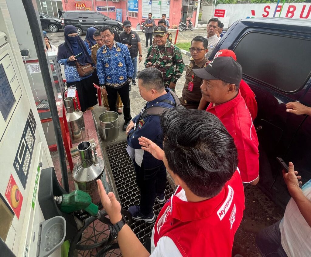 Pemkab – Forkopimda Banggai Sidak Takaran dan Kualitas BBM di SPBU