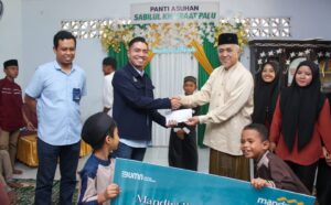 Berbagi Kebaikan,  Bank Mandiri Group Santuni Anak Yatim dan Lansia di Palu