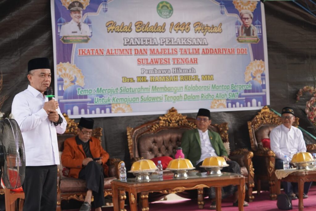 Halal Bihalal, Wali Kota Palu Ajak DDI Perkuat Sinergi