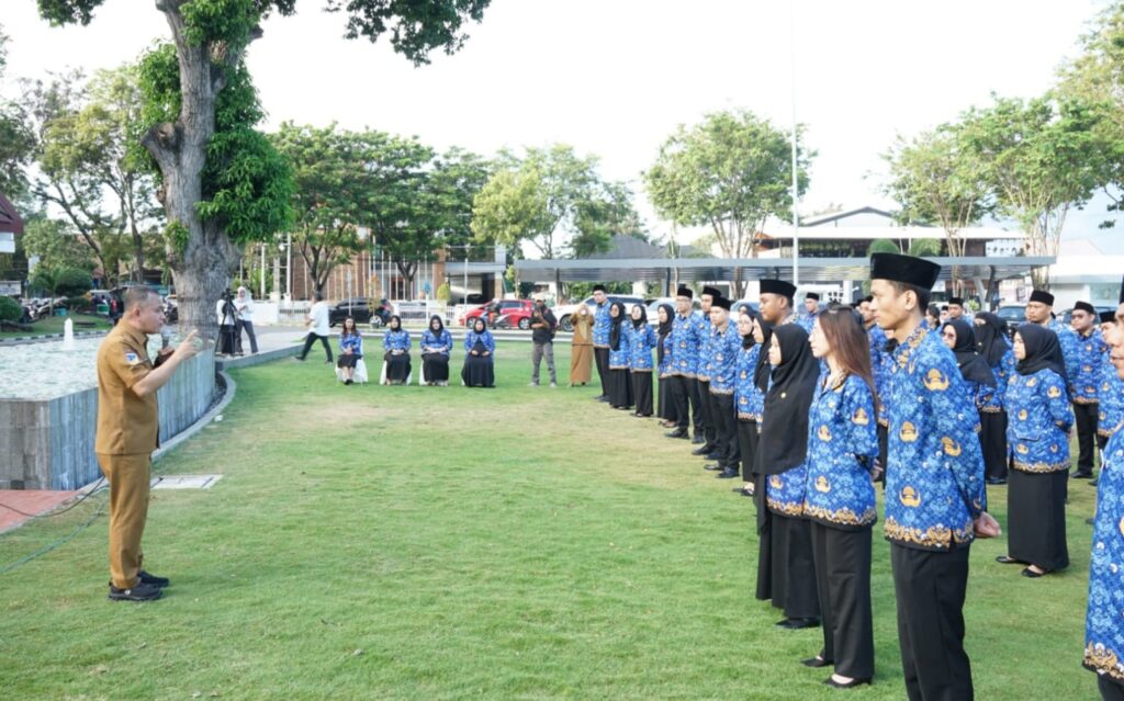 Pesan Wali Kota Palu untuk 118 CPNS Baru: Jaga Integritas dan Disiplin