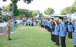 Pesan Wali Kota Palu untuk 118 CPNS Baru: Jaga Integritas dan Disiplin