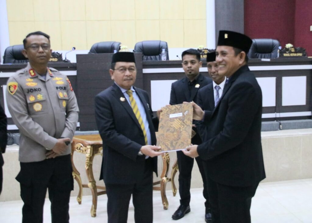 Ranperda Pelaksanaan APBD Disetujui DPRD, Bupati Pasangkayu Ucapkan Terima Kasih