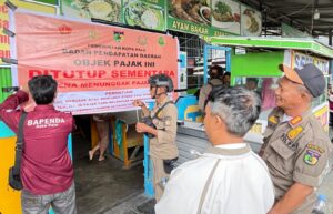 Nunggak Pajak, Pemkot Palu Segel Warung Bakso hingga Mas Joko