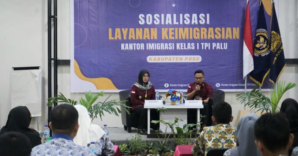 Kanim Palu Sosialisasi Layanan Keimigrasian, Sasar Guru – Siswa di Poso