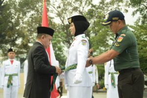 Kukuhkan Paskibraka Kota Palu, Hadianto: Ini Jadi Catatan Sejarah