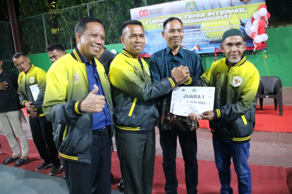 Ketua PELTI Pasangkayu Harap Turnamen Menjaring Bibit Atlet Tenis Lapangan