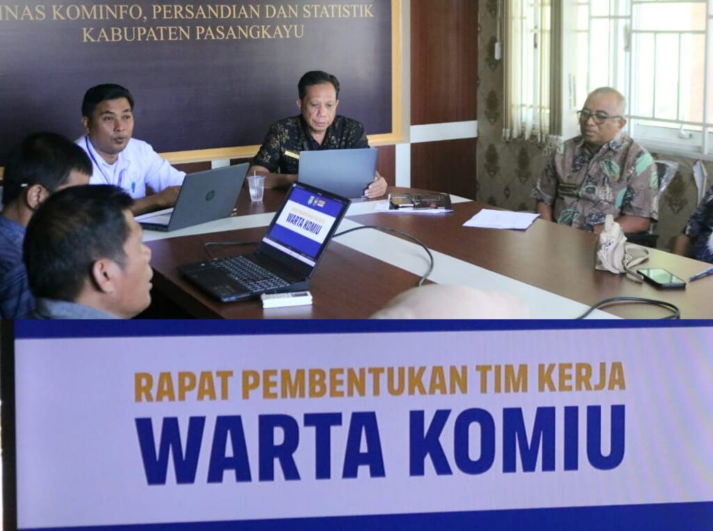 Dinas Kominfopers Pasangkayu Bentuk “Warta Komiu”