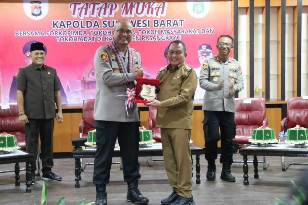 Kunjungan Silaturahmi, Bupati Pasangkayu Sambut Kapolda Sulbar