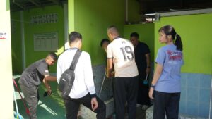 Pengabdian IMIPAS untuk Negeri, Imigrasi Palu Kerja Bakti di Masjid Al-Istiqamah