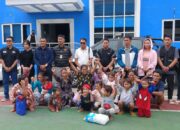 Dipimpin Muhammad Akmal, Imigrasi Palu Pindahkan 15 WNA Filipina ke Manado