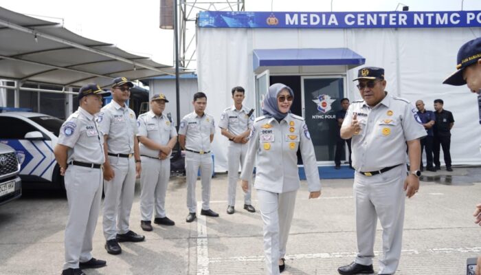 Jasa Raharja – Korlantas Polri Tinjau Kesiapan Arus Balik Lebaran Idulfitri