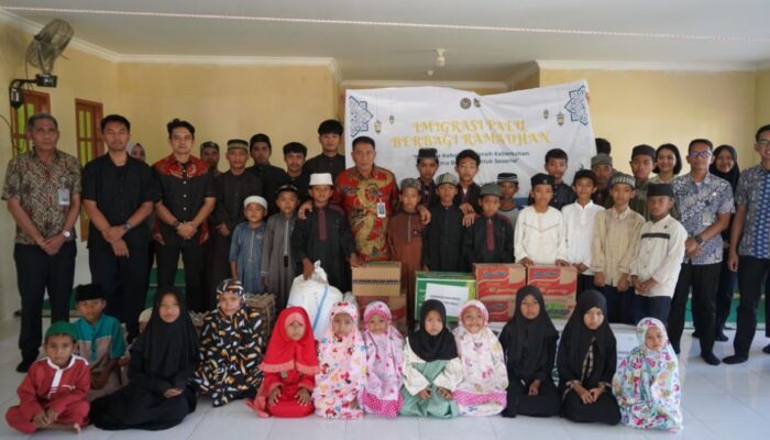 Menebar Kebaikan, Kantor Imigrasi Palu Salurkan Bantuan Sosial ke Panti Asuhan