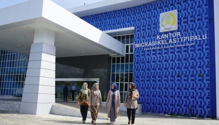 Pererat Kemitraan, Kantor Imigrasi Palu Halal Bihalal dengan Awak Media