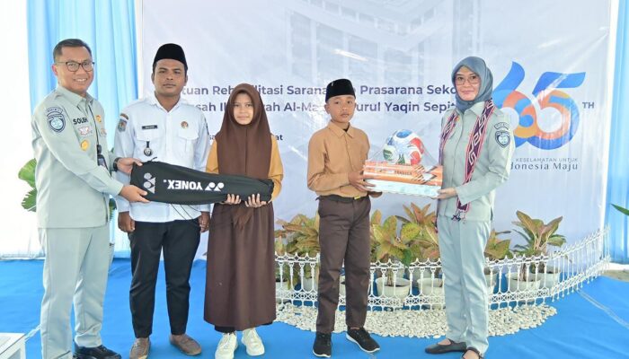 TJSL, Jasa Raharja Bantu Rehabilitasi Fasilitas Pendidikan di NTB