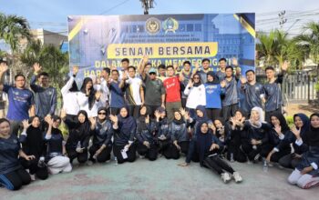 Imigrasi Palu Meriahkan Pameran UMKM dan Senam Bersama Peringatan HBP