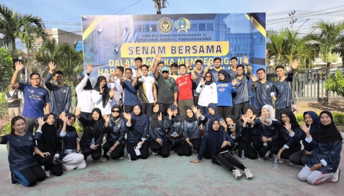 Imigrasi Palu Meriahkan Pameran UMKM dan Senam Bersama Peringatan HBP