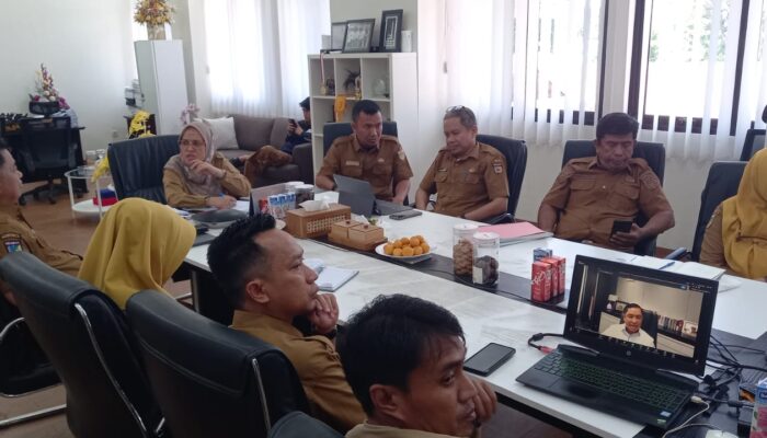 Sekda Palu Ikuti Evaluasi Percepatan Jaminan Sosial Ketenagakerjaan