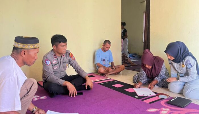 Proaktif, Jasa Raharja Sulteng Survei Keabsahan Ahli Waris Korban Laka di Palu