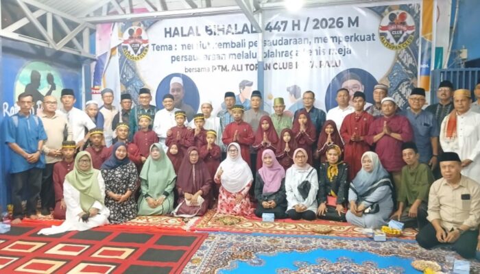 Pererat Silaturahmi, Ketua Umum PTM Ali Topan Prof Winarko Gelar Halal Bihalal