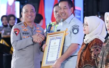 Jasa Raharja Raih Penghargaan Kapolri