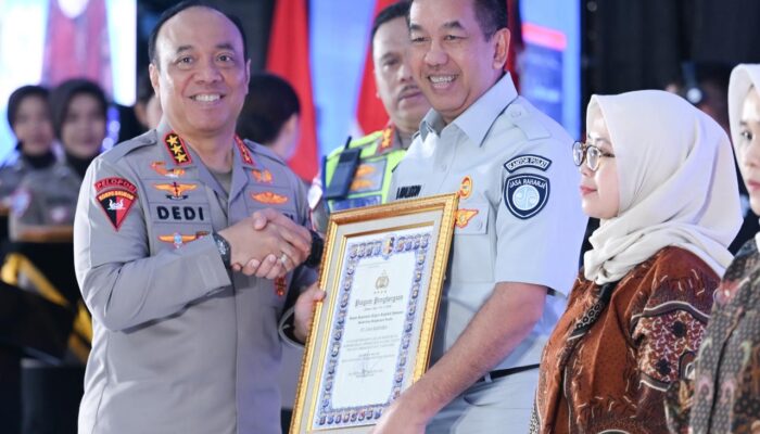 Jasa Raharja Raih Penghargaan Kapolri