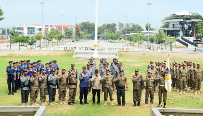 Kontingen Satpol PP – Damkar Palu Diingatkan Jaga Kekompakan dan Sportivitas
