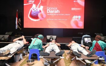 Jasa Raharja Donor Darah Peringati HUT Jakarta