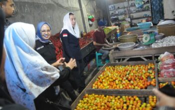 Imelda Sidak di Pasar Inpres, Harga Bawang Merah hingga Tomat Meroket