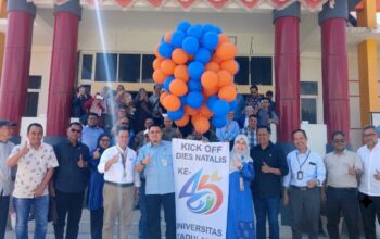 Kick-Off Pekan Akademik dan Dies Natalis ke-45, Rektor Prof Amar: “KITA” Untad