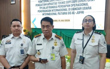 Imigrasi Palu Bekali Kompetensi Petugas Perlintasan Penerbangan Internasional