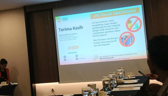 99,98% Rekening Nasabah Bank di Sulawesi Tengah Dijamin LPS