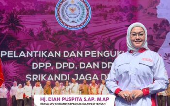 Diah Puspita Nahkoda Srikandi ABPEDNAS Sulteng