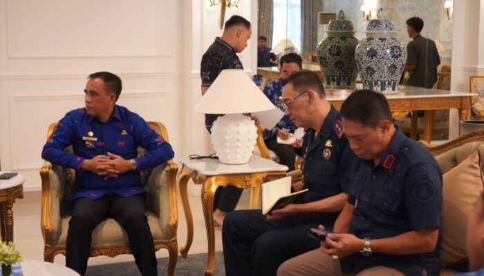 Matangkan Persiapan Penerbangan Internasional Perdana, Imigrasi Palu Rakor dengan Gubernur Sulteng