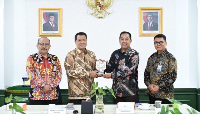 Audiensi, Jasa Raharja dan Kementerian PAN-RB Perkuat Koordinasi