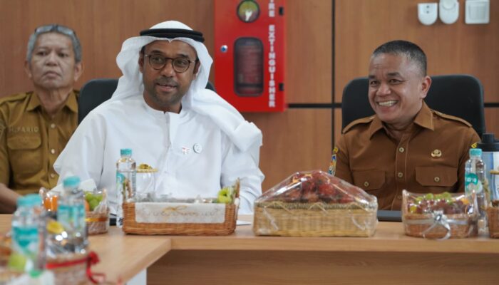 Wali Kota Hadianto Sambut Duta Besar UEA, Bahas Peluang Investasi di KEK Palu