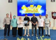 Wagub Serahkan Hadiah Emas, Jasa Raharja Sulteng Apresiasi Masyarakat Taat Pajak